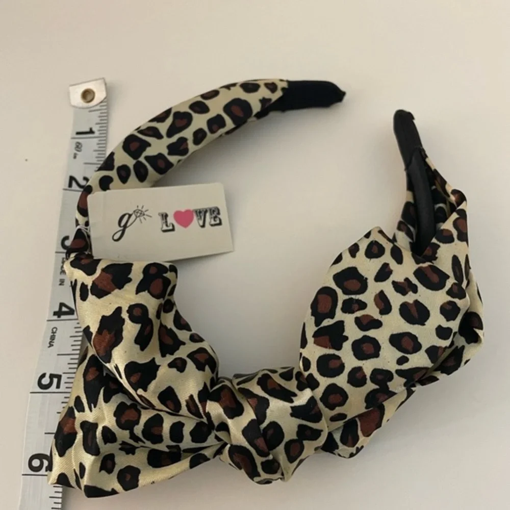 Gennaro Animal Print Headband NWT